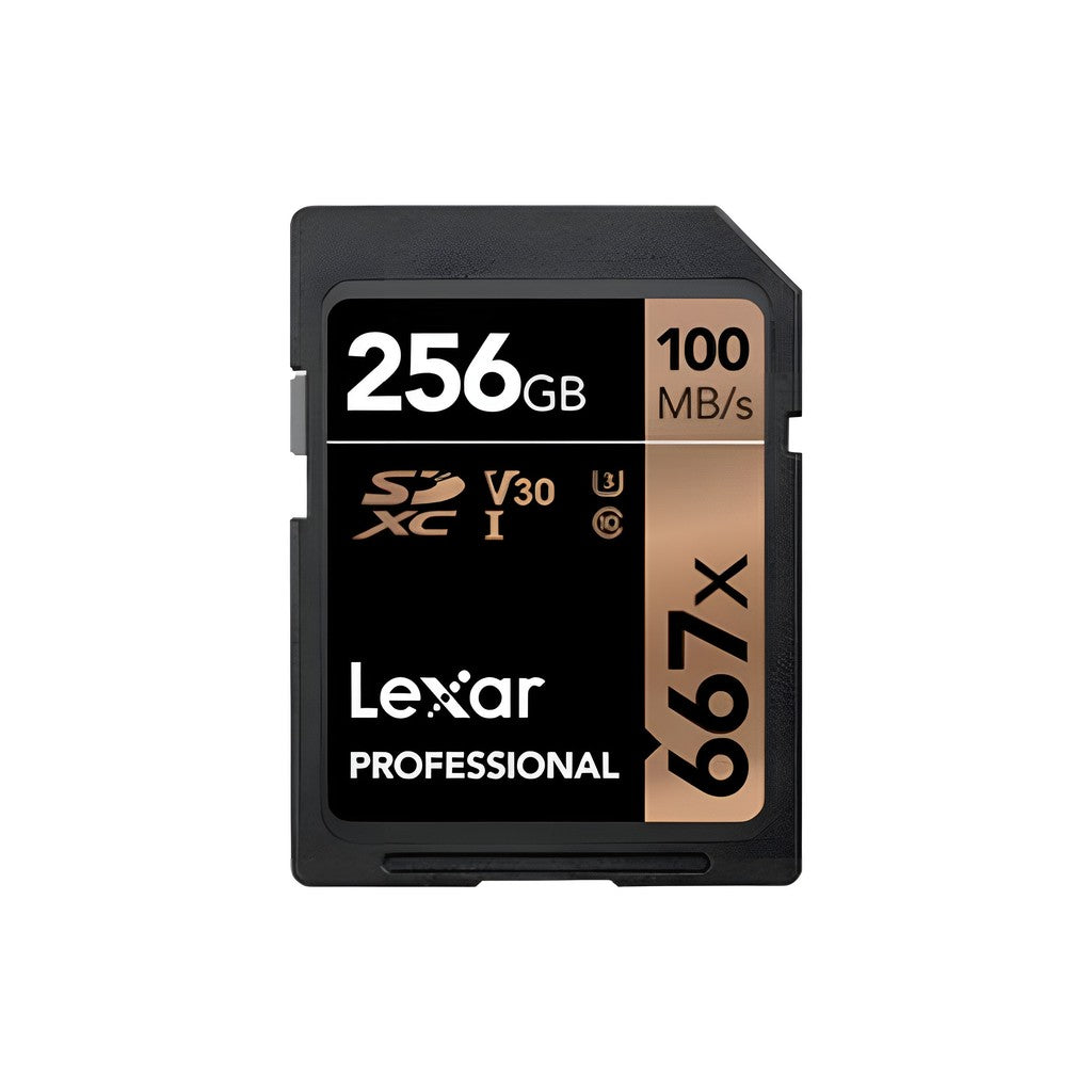 Lexar Professional 667x 256GB V30 SD Card