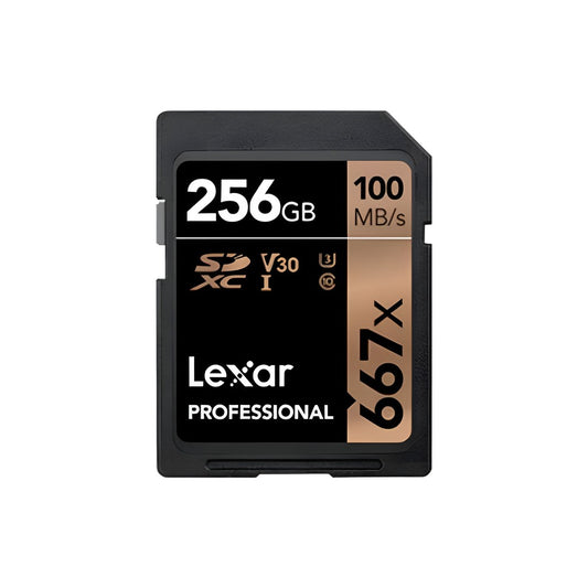 Lexar Professional 667x 256GB V30 SD Card
