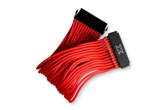 Xigmatek iCable Motherboard 24 Pin Extension Cable - Red