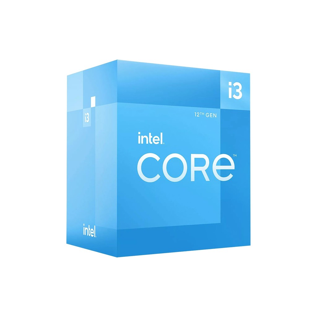 Intel i3 12100 CPU 4 Cores 8 Threads 4.3Ghz Max Turbo Frequency
