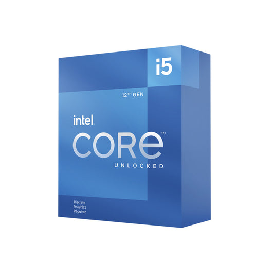 Intel i5 12600KF CPU 10 Cores 16 Threads 4.9Ghz Max Turbo Frequency
