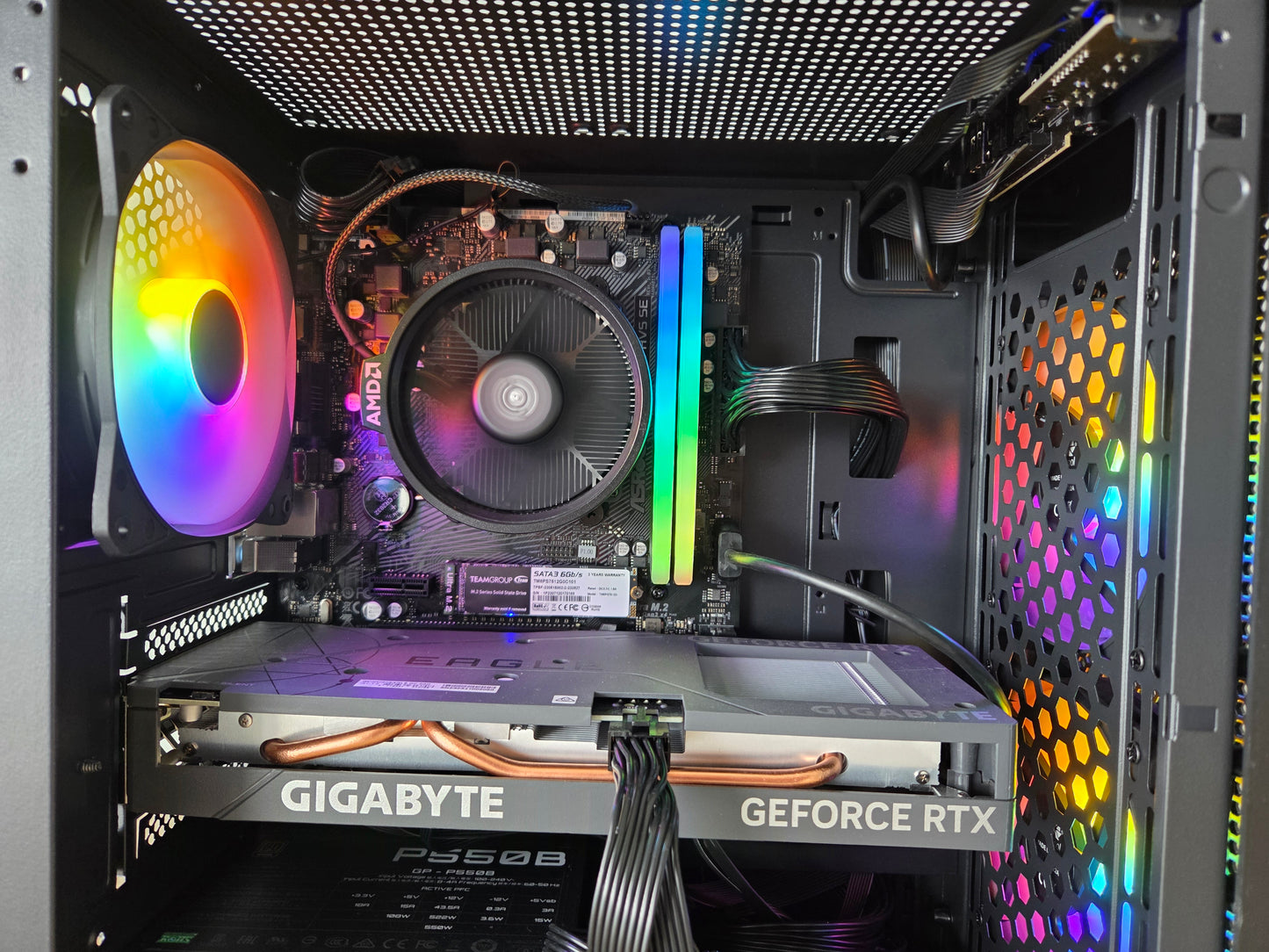 [Refurbished] RTX 4060 Ryzen 5 5500 Gaming PC