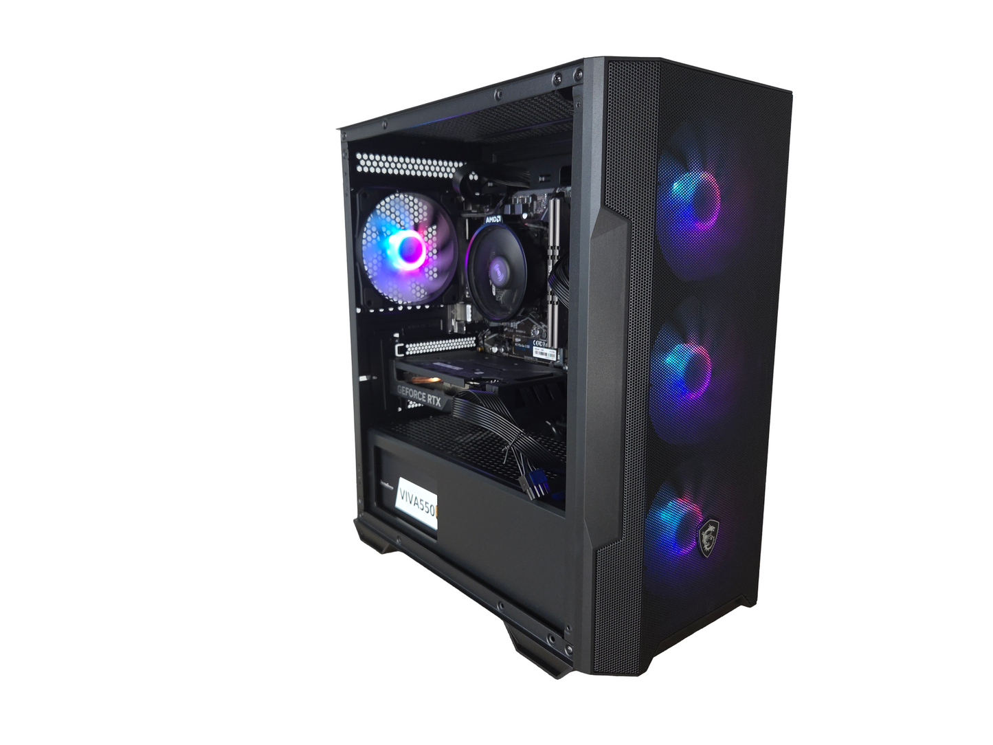 [Refurbished] RTX 4060 Ryzen 5600X Gaming PC