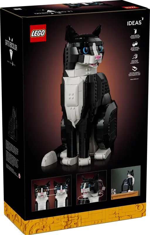 LEGO Ideas 21349 Tuxedo Cat