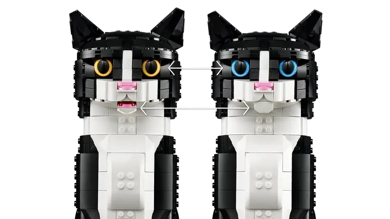 LEGO Ideas 21349 Tuxedo Cat