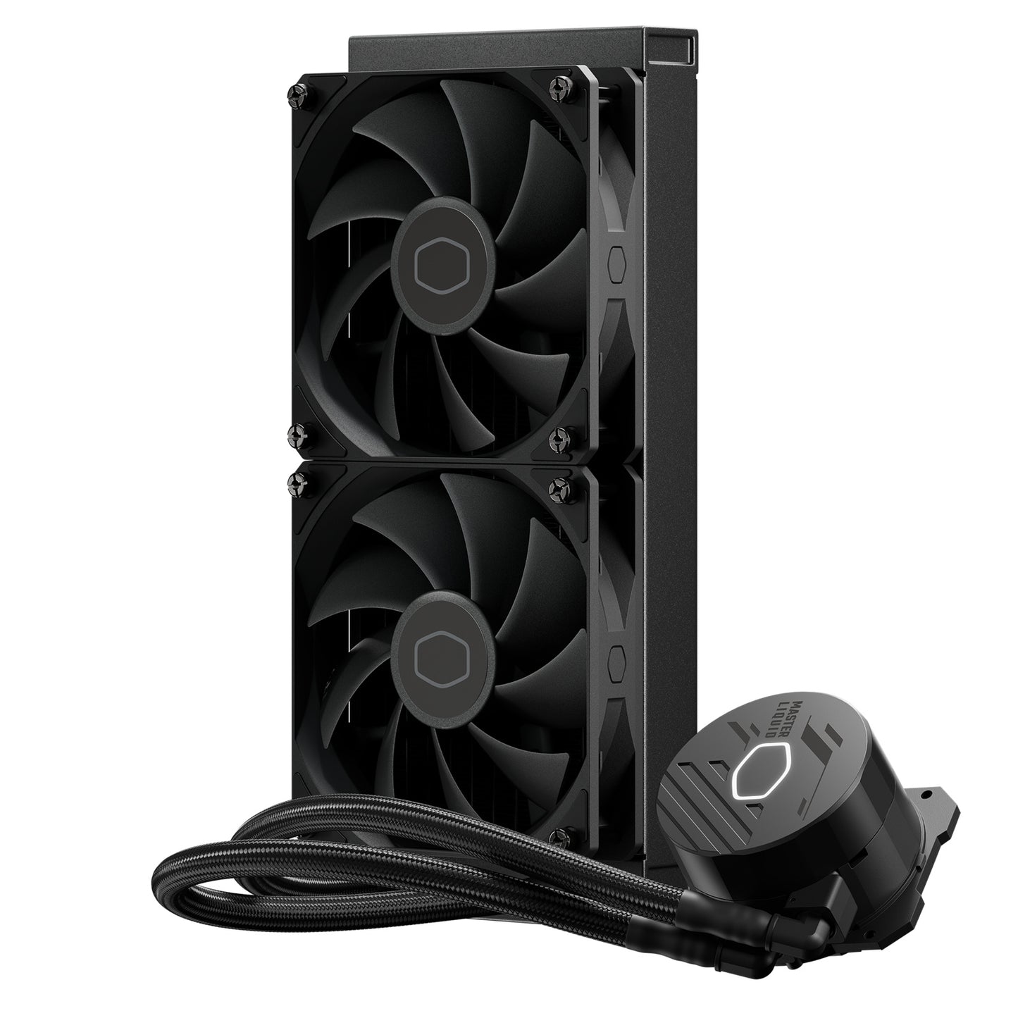 CoolerMaster MasterLiquid 240L Core 240mm ARGB AIO Liquid Cooler w/ Dual 120mm Fan 2Yr Wty