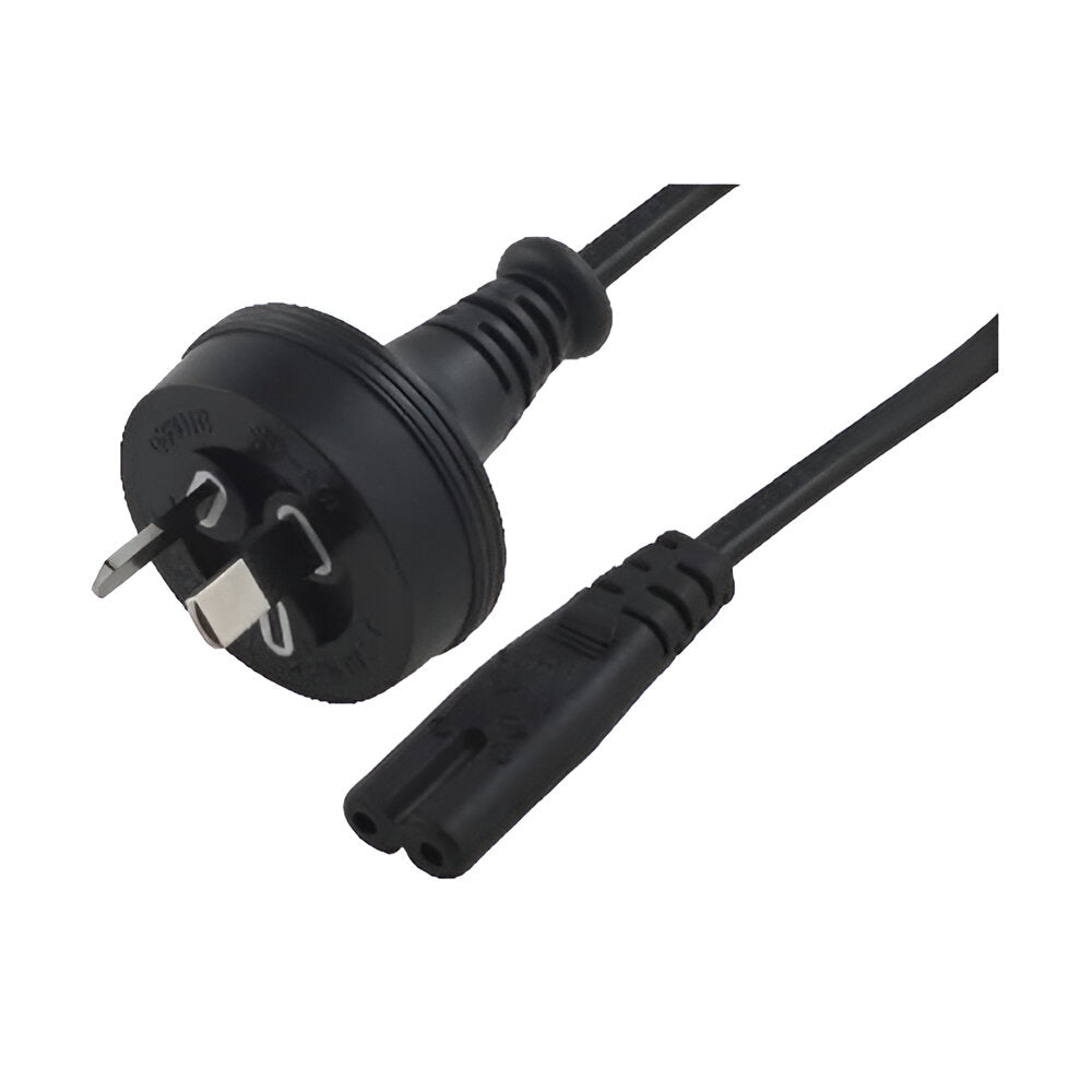 8Ware 2 Core Figure-8 C7 Power Cable 1.8m OEM