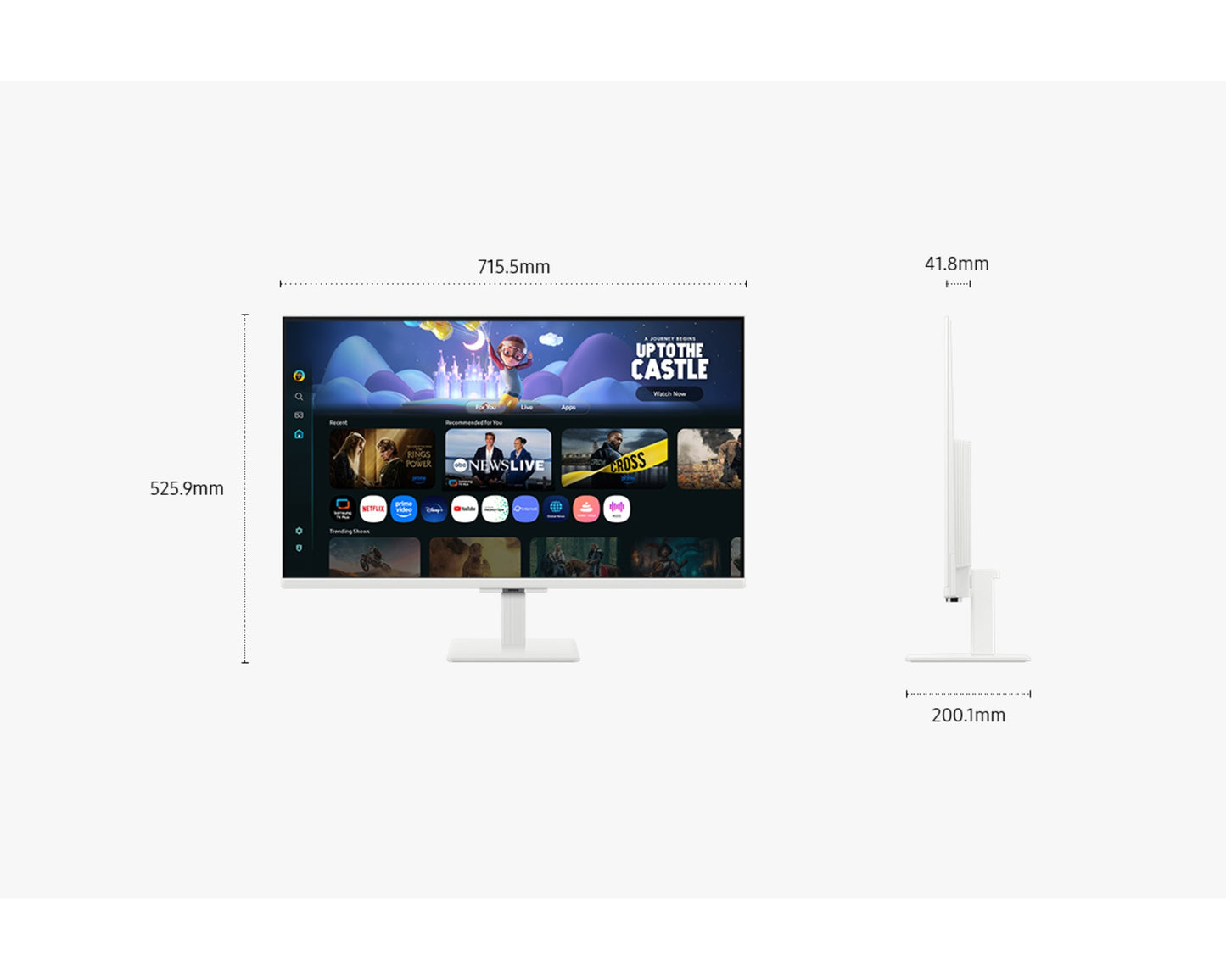 Samsung M5 M50F 32" Full HD Smart Monitor
