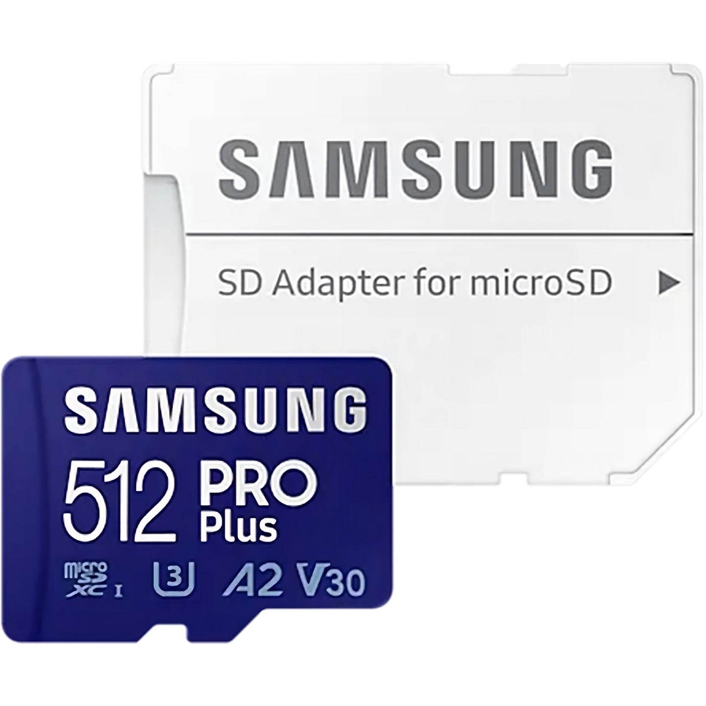 Samsung Pro Plus 512GB microSD Card with Adapter 10Yr Wty