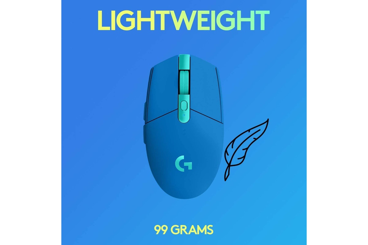 Logitech G305 LIGHTSPEED Wireless Gaming Mouse - Blue