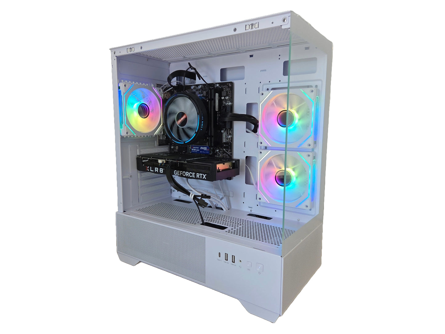 [Refurbished] RTX 4060 Ti Ryzen 5600X Gaming PC