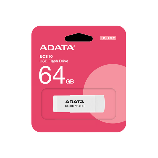 ADATA UC310 64GB USB 3.2 Flash Drive 5Yr Wty