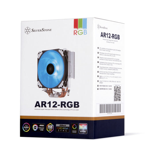 SilverStone SST-AR12 RGB Argon 120mm CPU Cooler