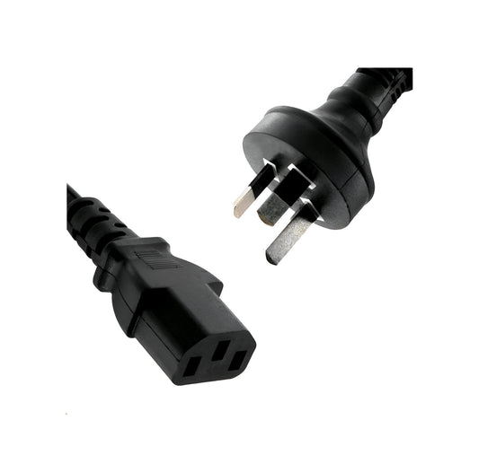 8Ware RC-3078AU (Wall - PC 240V) 1.8m 3-Pin Plug to IEC Female Plug 10A Power Cable