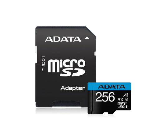 ADATA Premier 256GB microSD Card with Adapter Lifetime Wty