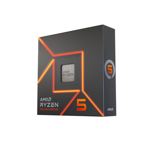 AMD Ryzen 5 7600X CPU 6 Cores 12 Threads 5.3Ghz Max Turbo Frequency