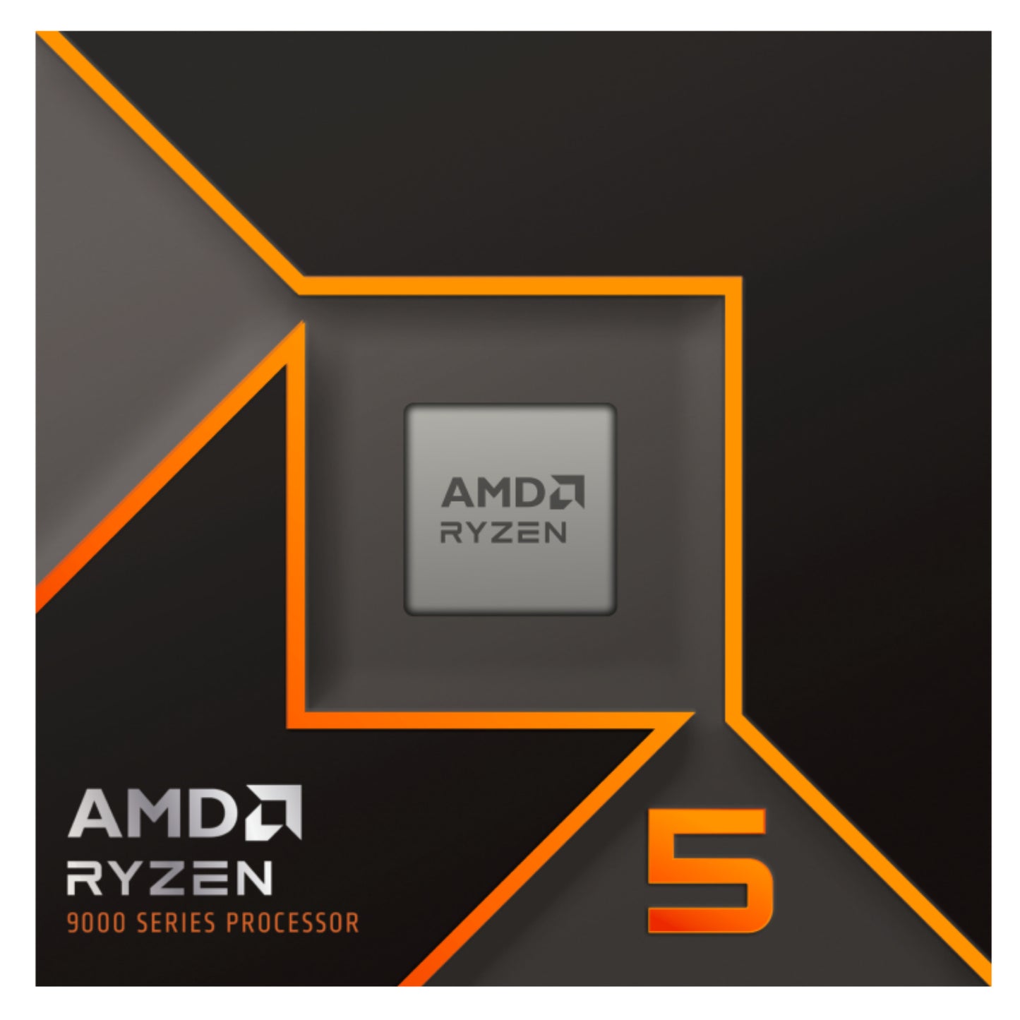 AMD Ryzen 5 9600X CPU 6 Cores 12 Threads 5.4Ghz Max Turbo Frequency