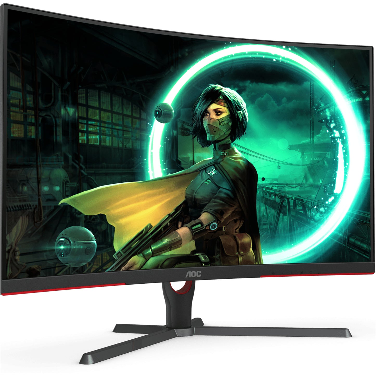 AOC CQ32G3SE 31" QHD 2560x1440 165Hz Curved Gaming Monitor