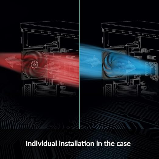 Arctic P12 5 Pack 120mm Case Fan