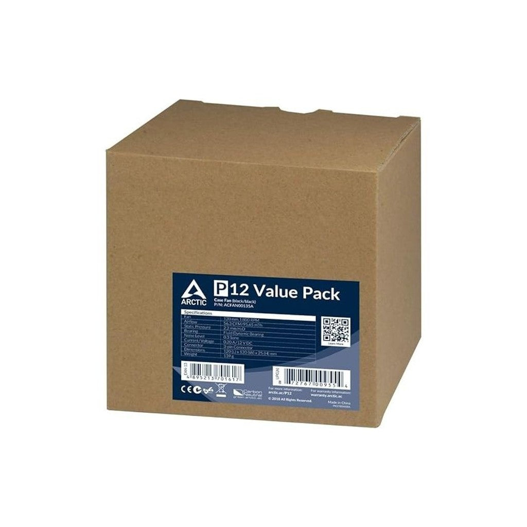 Arctic P12 5 Pack 120mm Case Fan