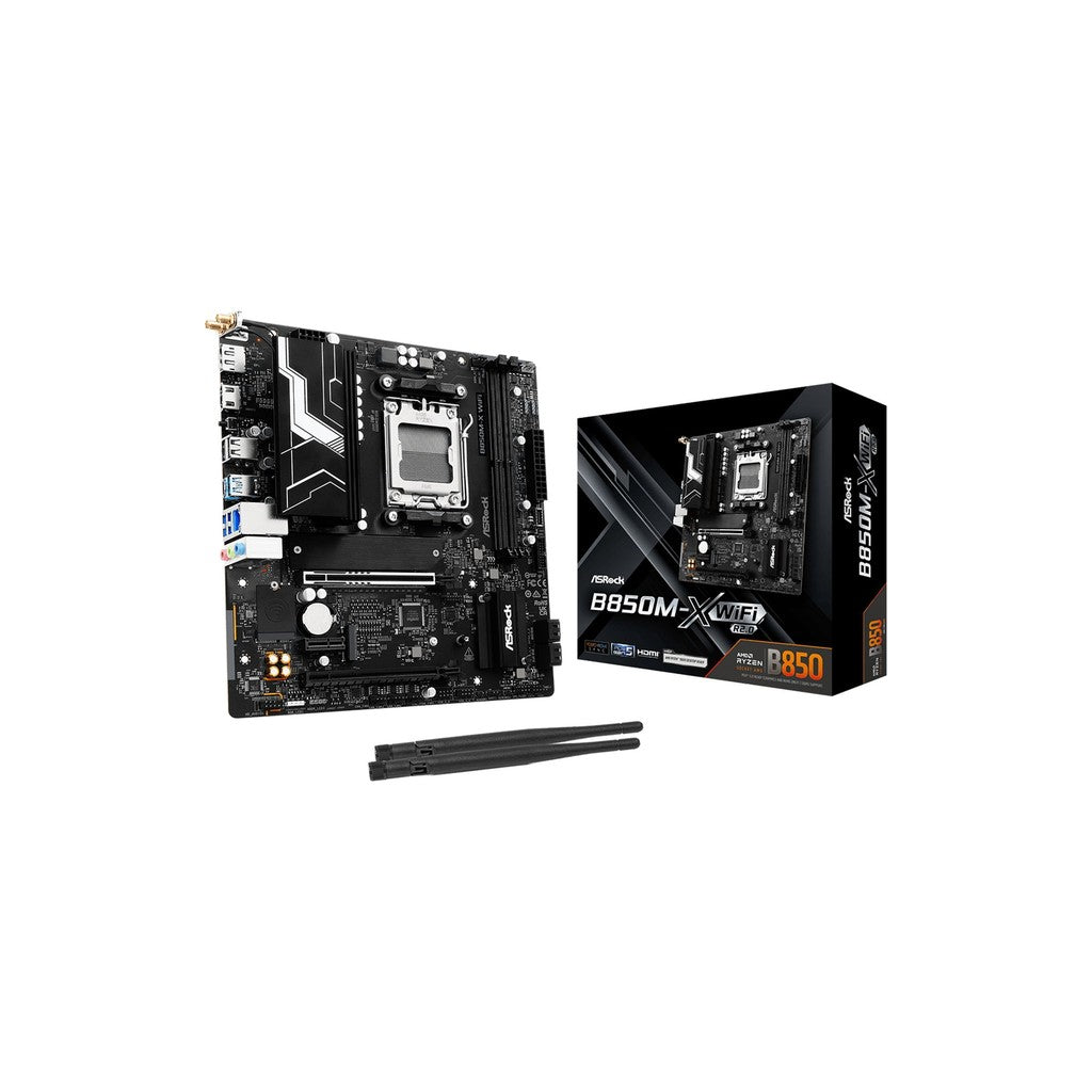 ASRock B850M-X WiFi R2.0 AM5 mATX Motherboard