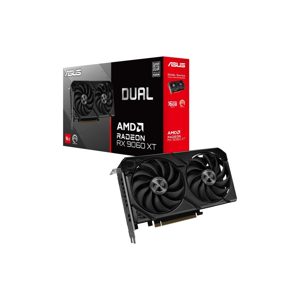 ASUS DUAL AMD Radeon RX 9060 XT 16GB GDDR6 Graphics Card