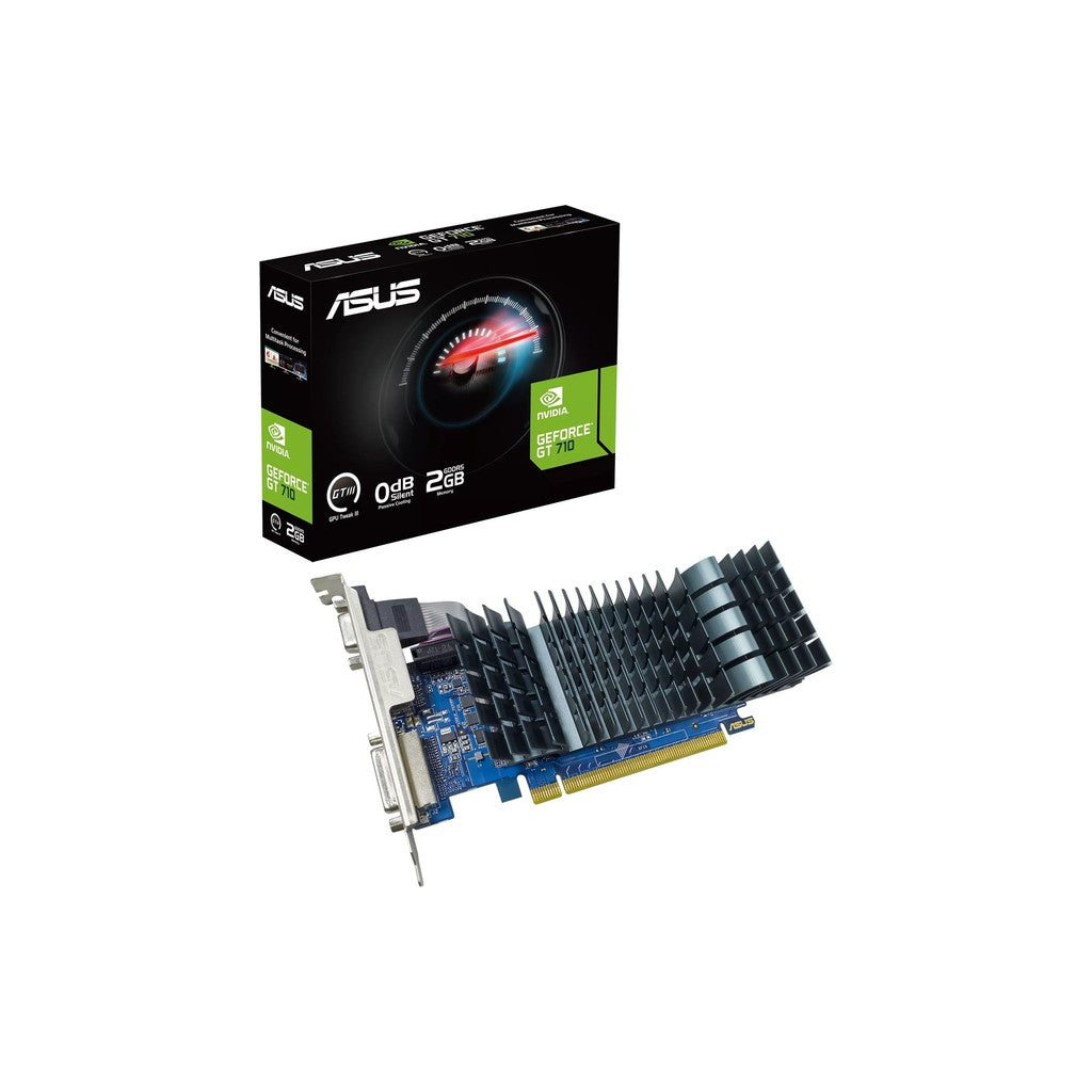 ASUS GeForce GT 710 2GB GDDR5 Graphics Card - Low Profile