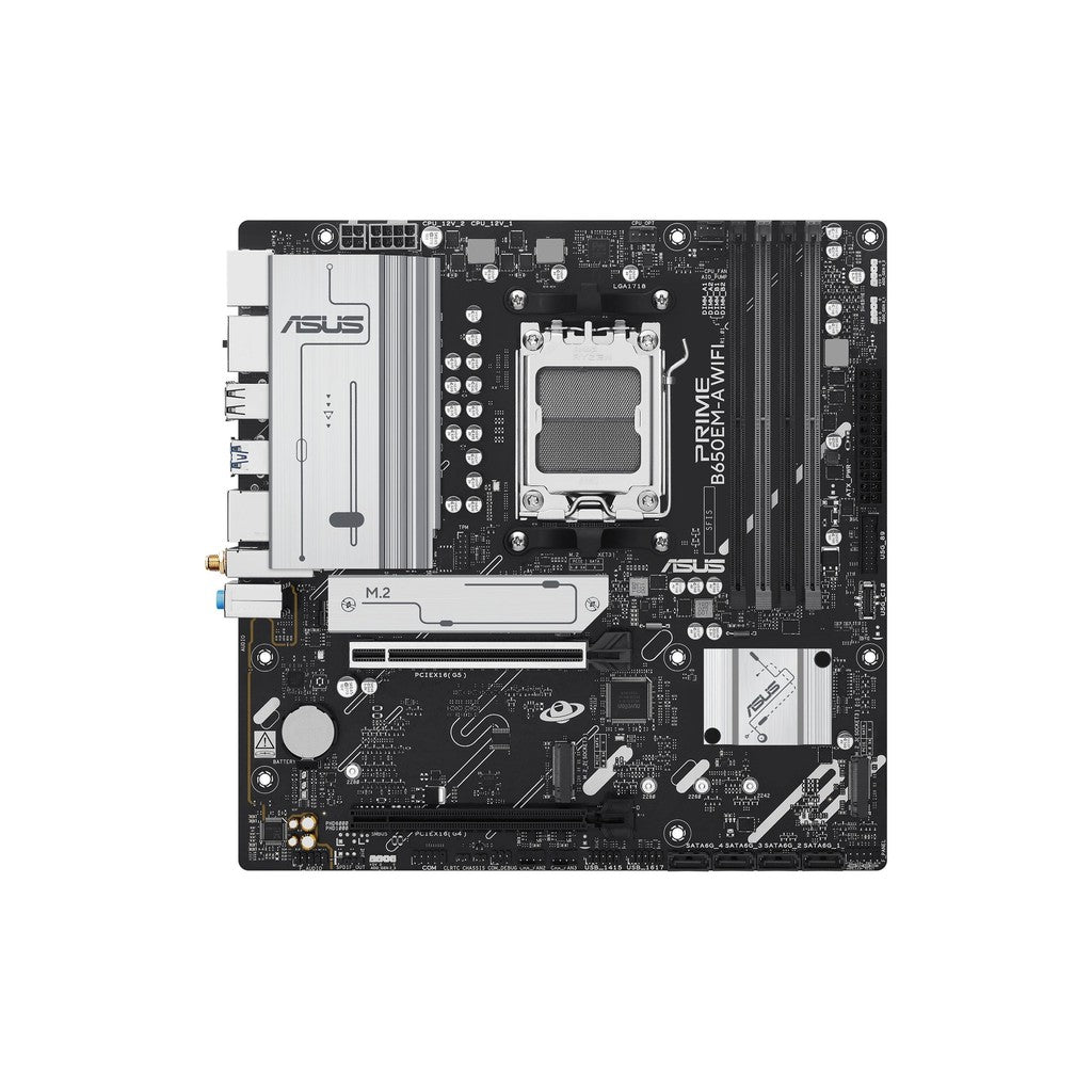 ASUS PRIME B650EM-A WIFI AM5 mATX Motherboard
