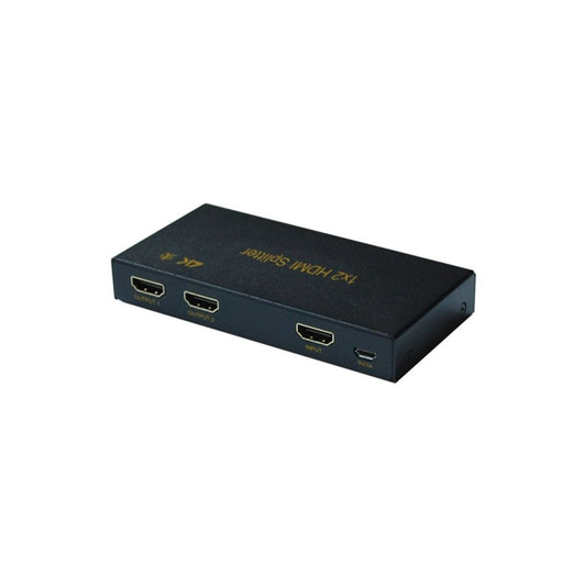 AVS AHDSP2 Ultra Slim 1x2 HDMI Splitter with 4Kx2K and EDID Management