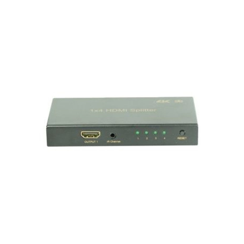 AVS AHDSP4 Ultra Slim 1x4 HDMI Splitter with 4Kx2K and EDID Management
