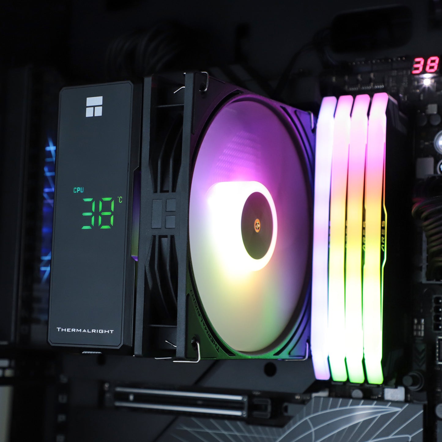 Thermalright Assassin X 120 R Digital ARGB BLACK CPU Cooler