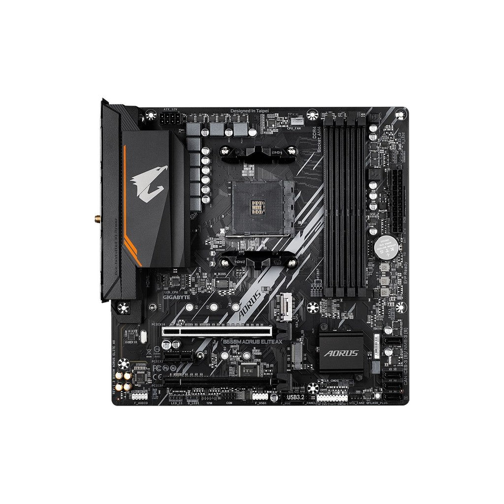 Gigabyte B550M AORUS ELITE AX AM4 mATX Motherboard