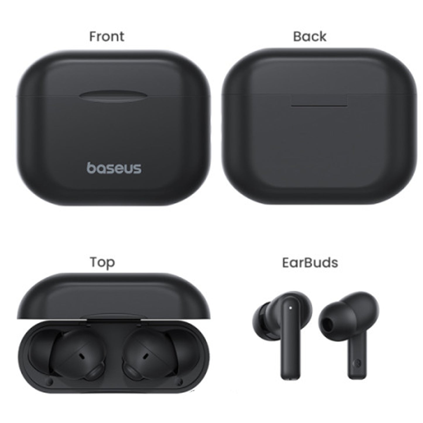 Baseus Bowie E17 True Wireless Earphones - Black