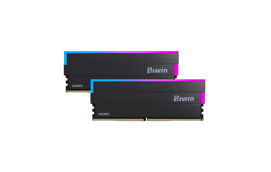 32GB (2x16) Biwin Black Opal DW100 6000mhz CL36 RGB DDR5 DIMM RAM - Black