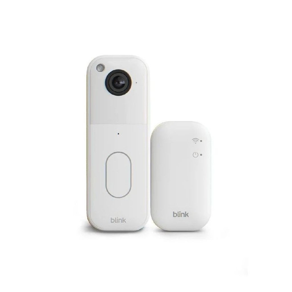 Blink Video Doorbell with Sync Module - White