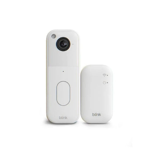Blink Video Doorbell with Sync Module - White
