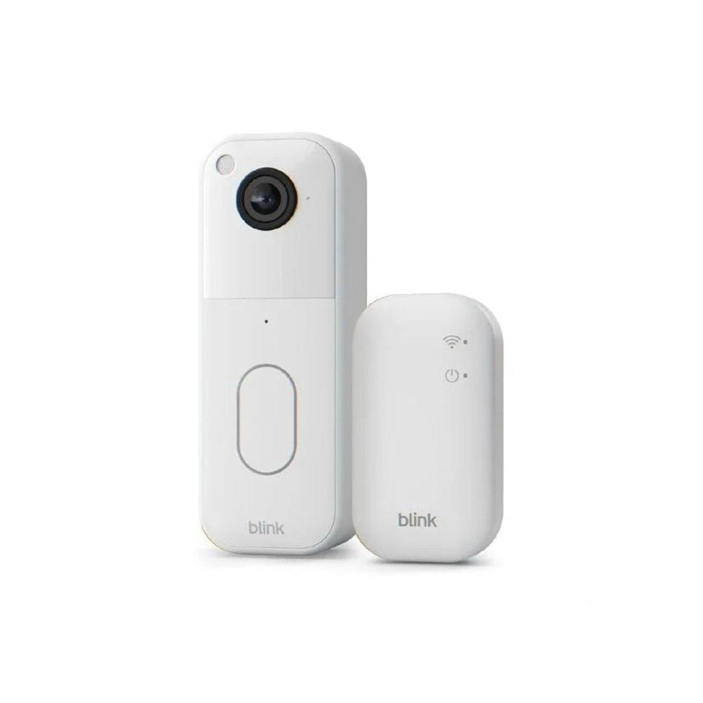 Blink Video Doorbell with Sync Module - White