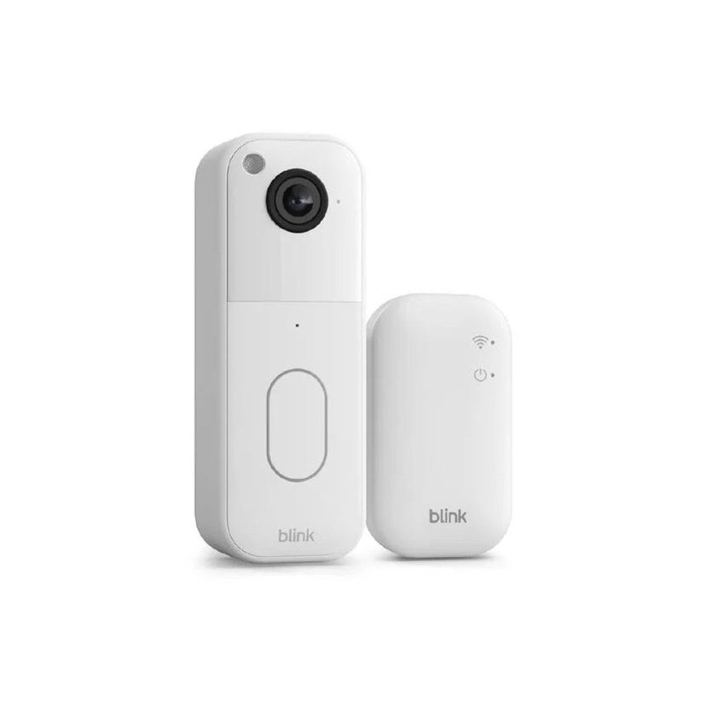 Blink Video Doorbell with Sync Module - White