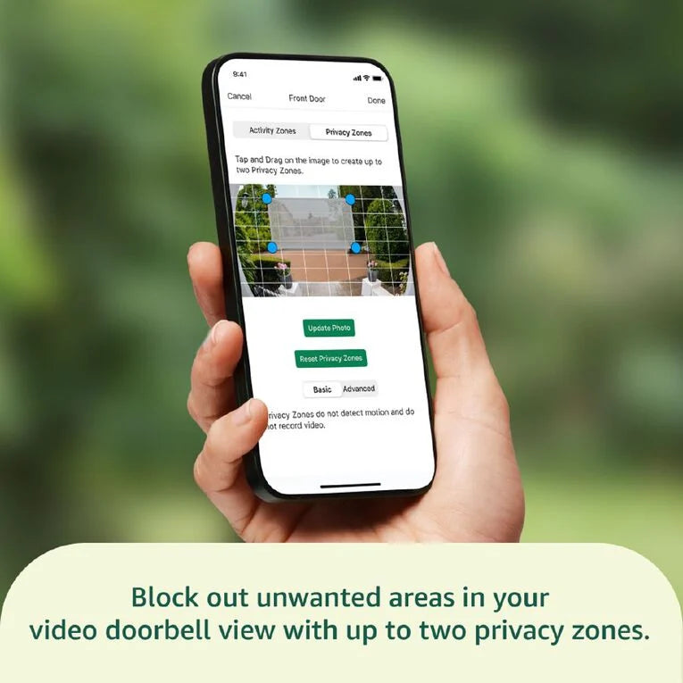 Blink Video Doorbell with Sync Module - White