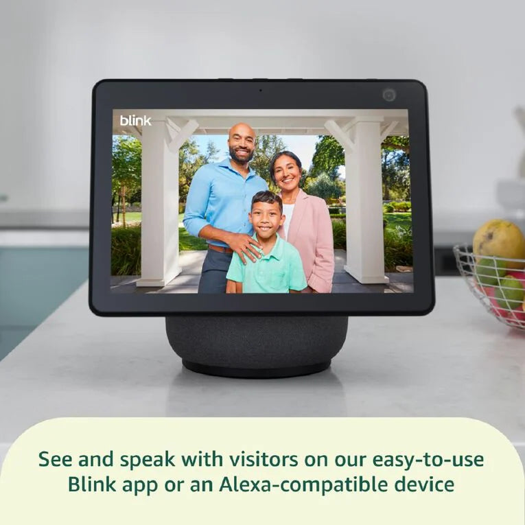 Blink Video Doorbell with Sync Module - White