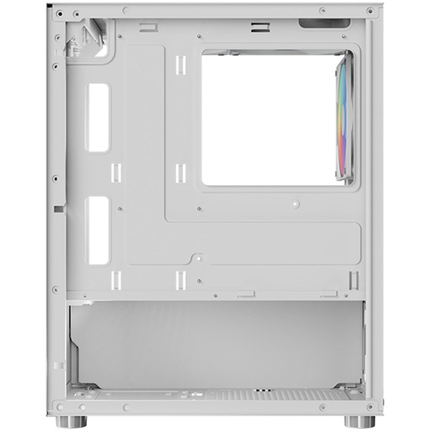 Aerocool CS111 White Mid Tower Case