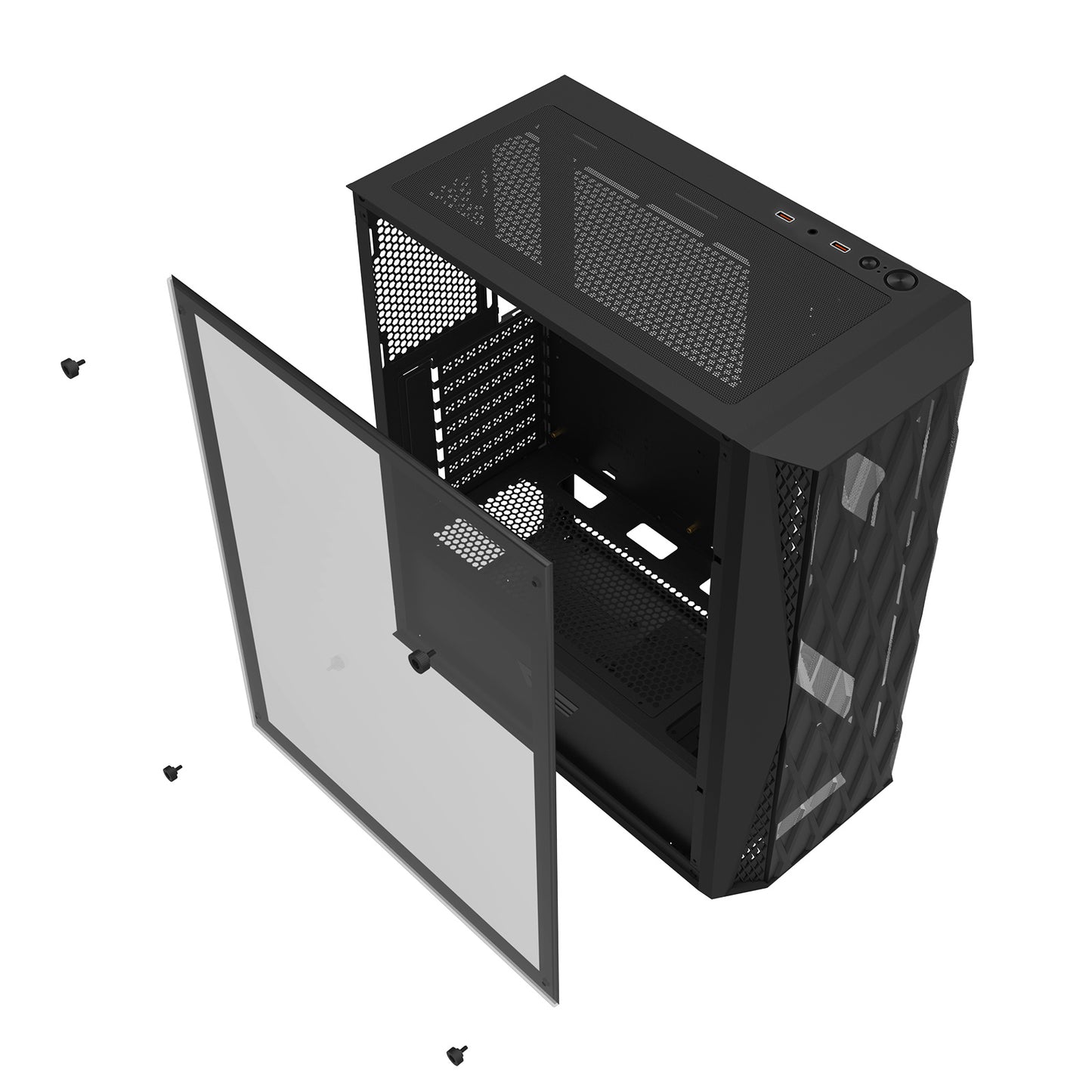 darkFlash DK352 Mesh ATX Tower Case