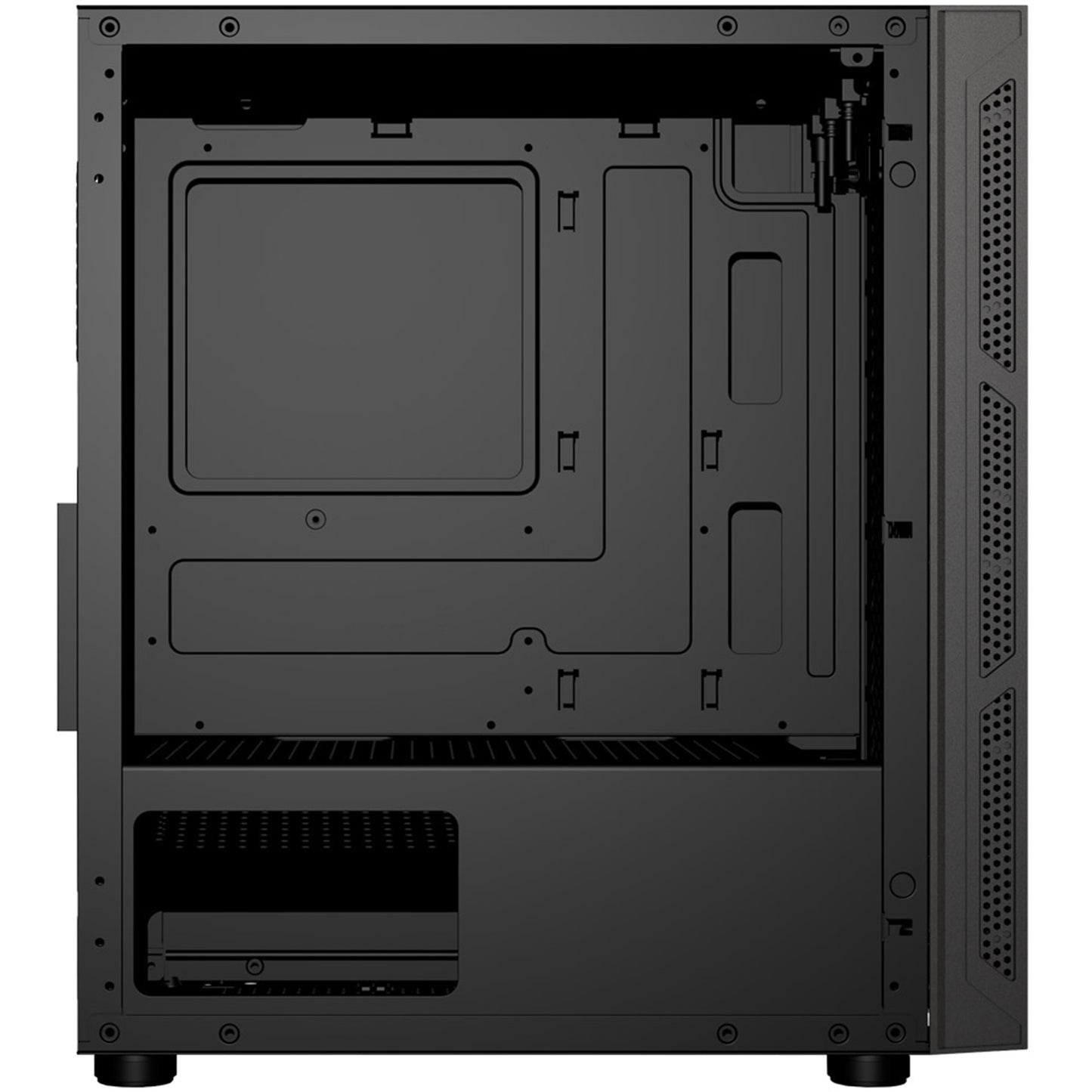 FSP CST220 Silent Black Mini Tower Case