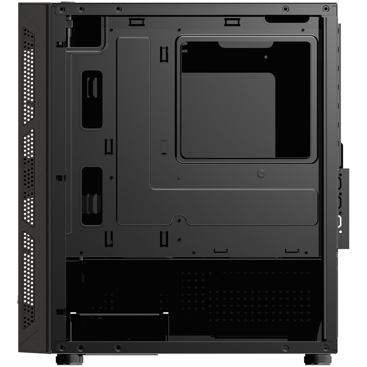 FSP CST220 Silent Black Mini Tower Case