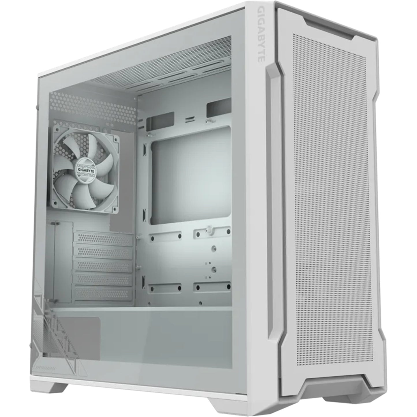 GIGABYTE C102 GLASS ICE MATX Mini Tower