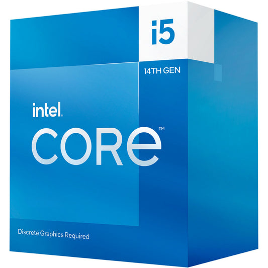 Intel i5 14400F CPU 10 Cores 16 Threads 4.7Ghz Max Turbo Frequency