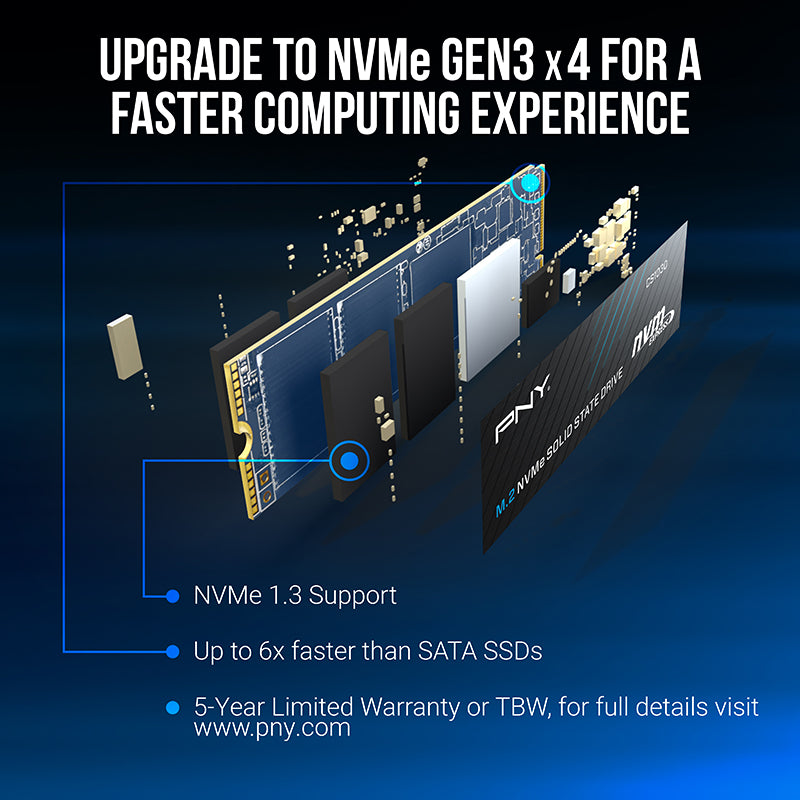PNY CS1030 500GB M.2 NVMe SSD