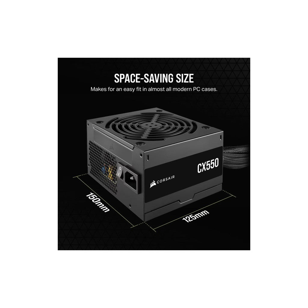 Corsair CX550 550W 80 Plus Bronze ATX PSU