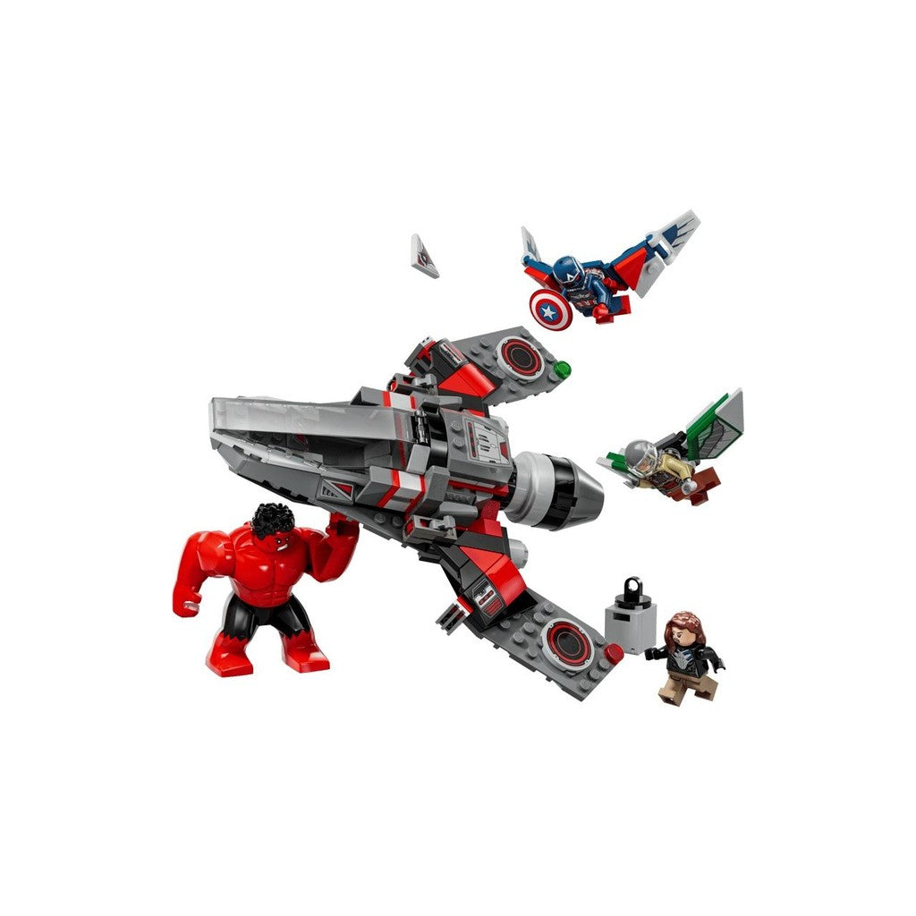 LEGO Marvel 76292 Captain America vs. Red Hulk Battle