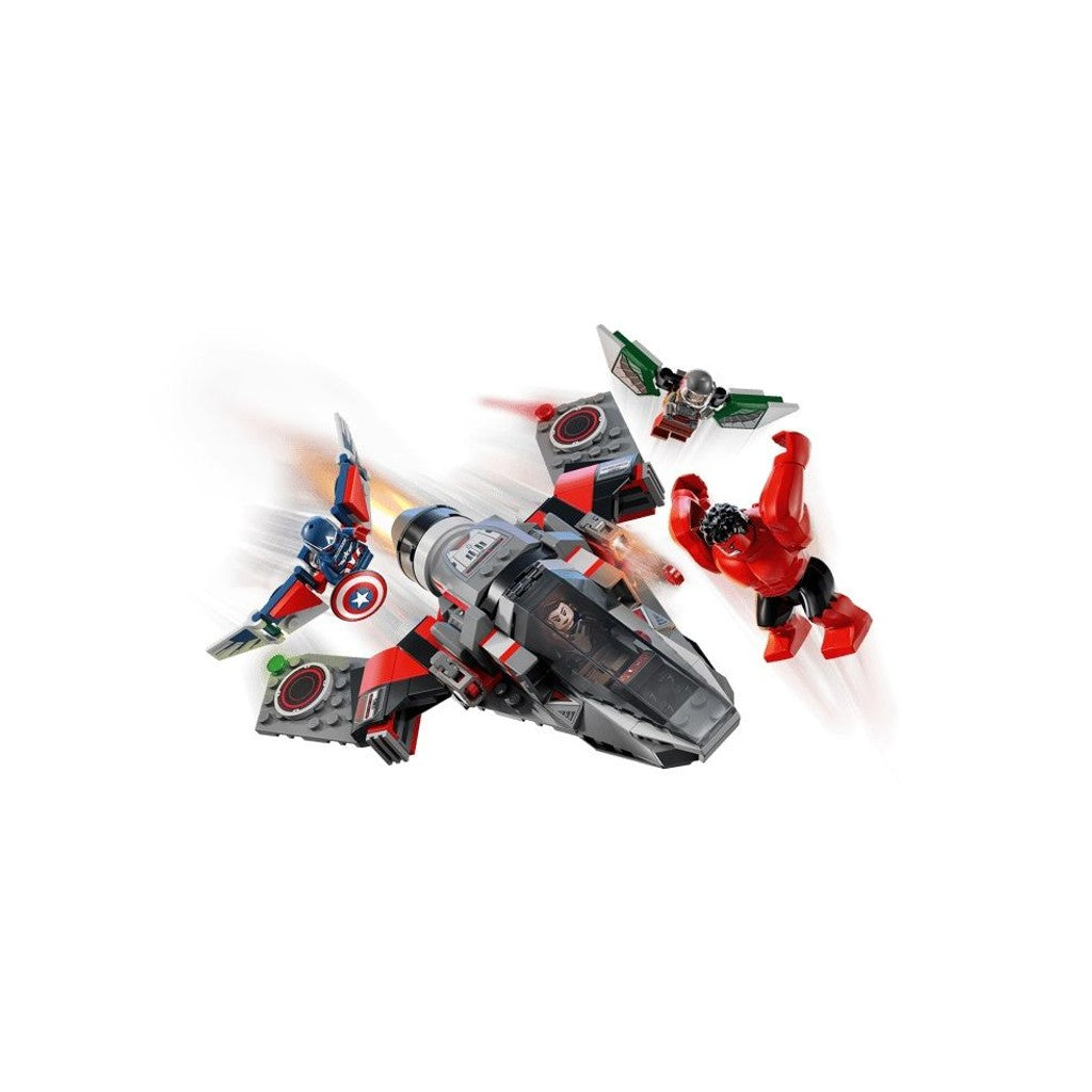 LEGO Marvel 76292 Captain America vs. Red Hulk Battle